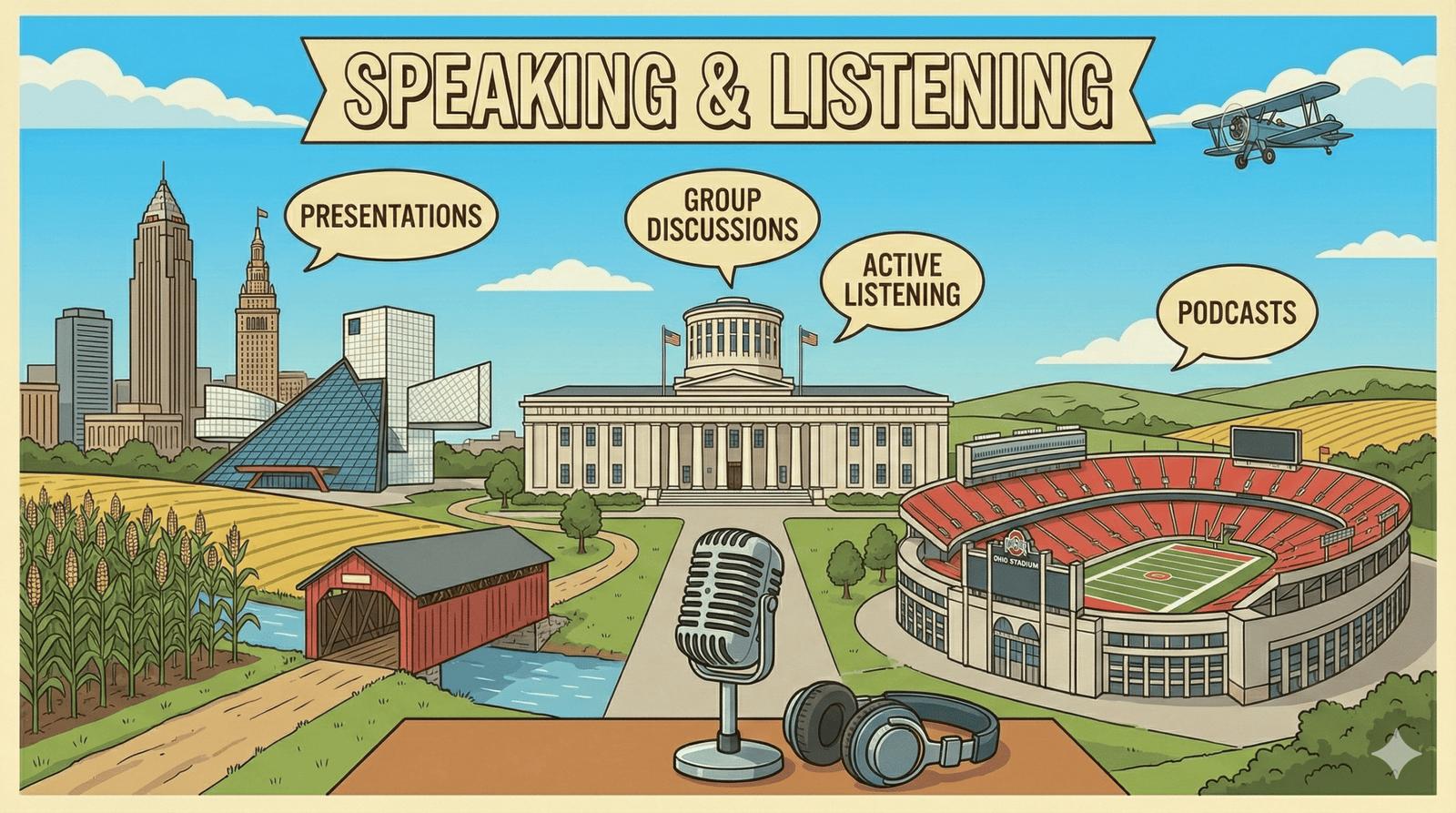 Speaking and listening